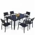 Import All Weather Black Poly Wood Patio Garden Furniture Outdoor from China