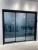 Import Aluminum Frame Glass Interior Use Hidden Sliding Barn Door Hanging Rail Sliding Door from China