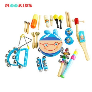 Amazon Hot Sale  Percussion Set for Toddlers Preschool Educational Learning Musical Instrument Toys for Kids