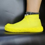 Amazon Hot Sale Silica gel Outdoor Shoes Protector Rain Boots Cover Waterproof silicone shoe cover