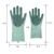 Import Amazon hot selling silicone multi function silicone glove for dish, vegetable, fruit washing and bath cleaning from China