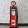 American Classical Model Retro Vintage Wrought Metal Crafts 1:1 Scale Antique Gas Pump Decoration For Home Bar Decor