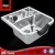 Import American style stainless steel shampoo bowl new design hair salon wash basin from China