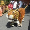 Amusement equipment ride on animal toy walking animal robot lion rides