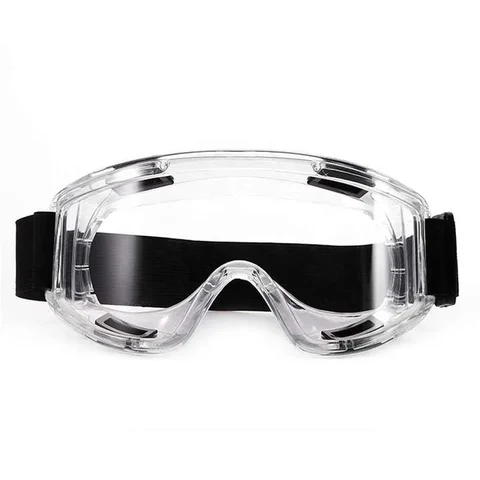 Anti splash chemical plastic eye protective Safety Goggles Glasses PC PVC Ventilation goggles