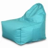Anti UV and Dust Bean Chair Dark Egg Blue Bean Bag Living Room Chair
