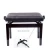 Import Antique Style Adjustable Piano Bench Stool Black walnut Padded Cushion PU Leather Comfortable Keyboard Stool from China