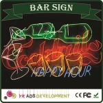 Any sizes available led hookah lights sign Indoor&Outdoor Advertising Display