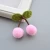 Approx 20mm Cherry Pompom Balls Fur Craft DIY Soft Pom Poms For Children Toys Decoration,Sewing on Garments Accessories