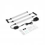 Assignable Rgb Led Light Strip Under Cabinet Lighting Dimmable Counter 12W 900 Lumens Warm White 3000K Kitchen Aluminum Profile