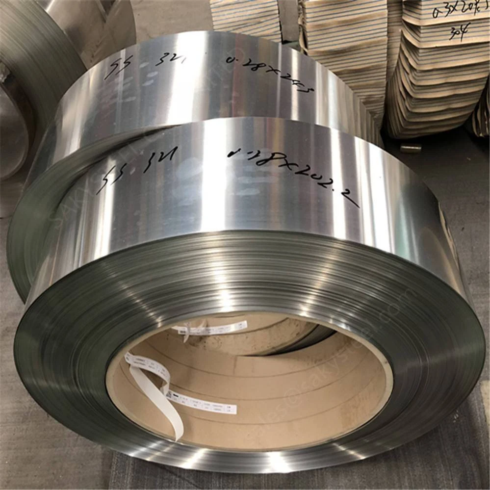 ASTM AISI stainless steel strapping 316 316L 2b round edge strip