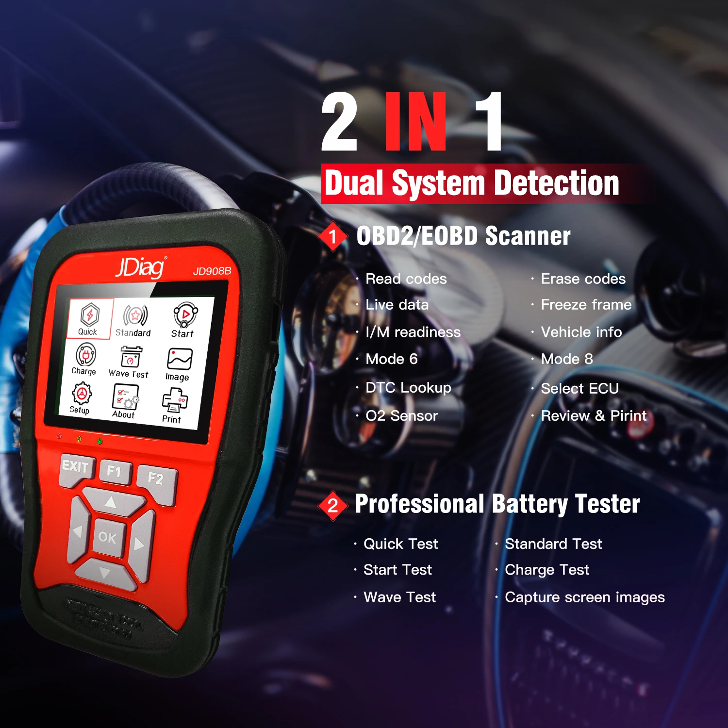 AUTO Code Reader Scanner Car Diagnostic Tool