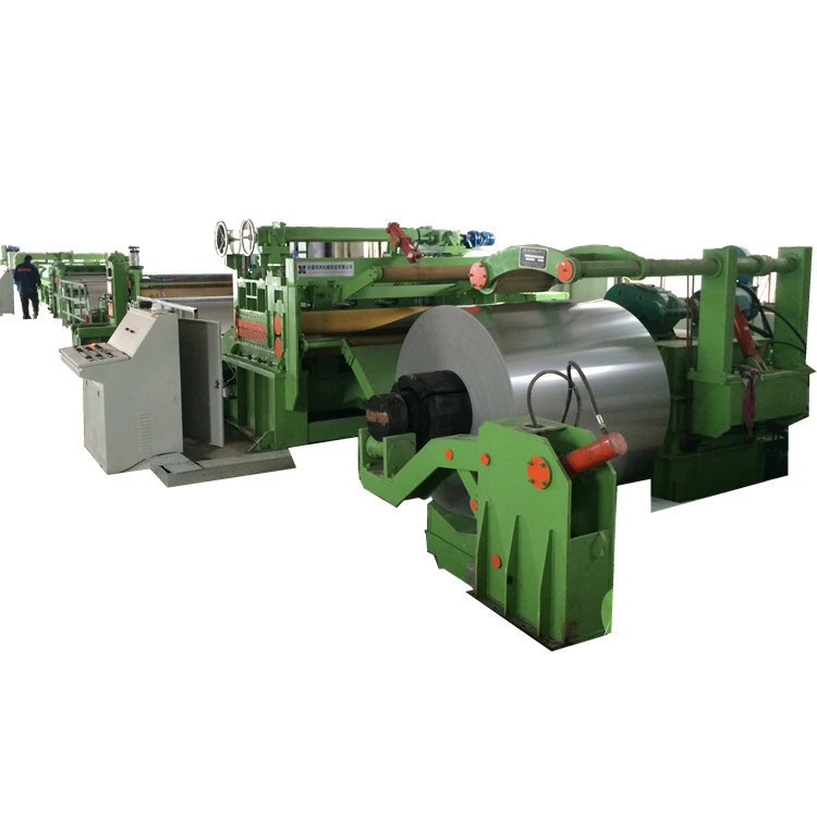 Automatic cut to length line machine for stainless steel coils