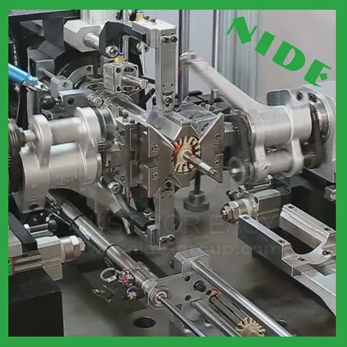 Automatic motor armature rotor winder machine