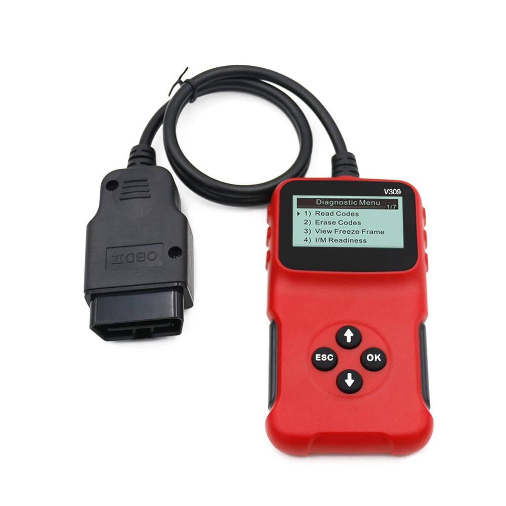 Automobile Fault Code Erasure Fault V309 Car Code Check Cable Power Supply DTC Fault Code Query Vehicle Information