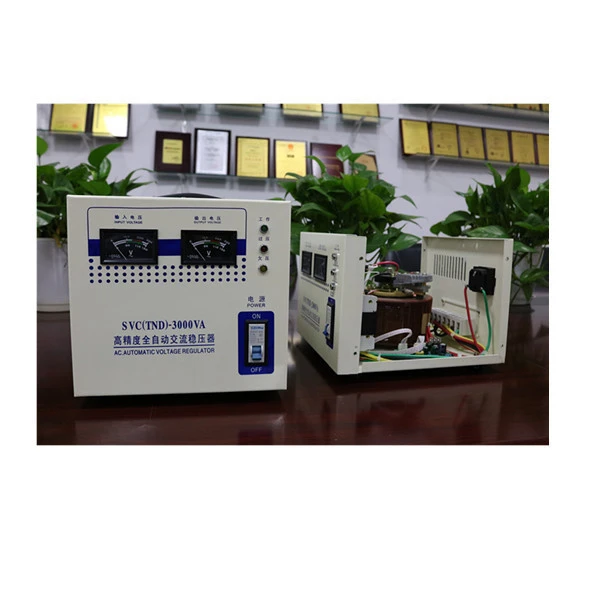 Avr 3000va Single Phase Voltage Regulator 220v AC Automatic Voltage Stabilizer 3KVA