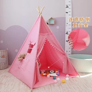 Baby play tents with bottom Princess Castle kids toy Portable baby sleeping house Children&#39;s castle 120*120*150cm