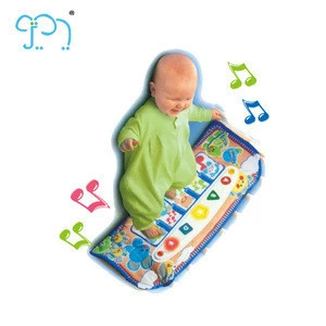 Baby toy language learning musical animal piano baby play mat