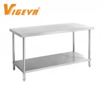Baking Shop Bakery Equipment Stainless Steel Working Table