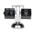 Import Balance Shaped Metal Auto Flip Down Decorative Desktop Clock with Single Holder from China