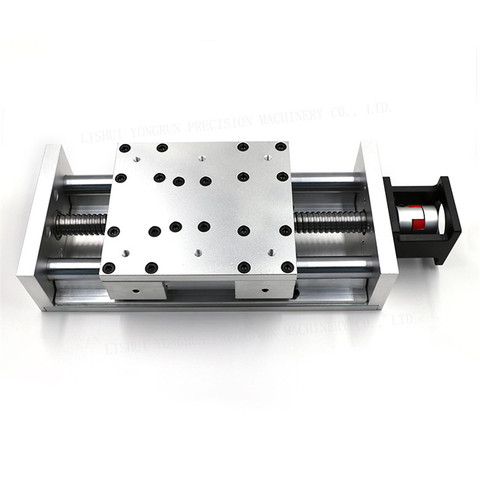 Buy Ball Screw Drive Xyz Axis Linear Stage Linear Guide Rail With ...