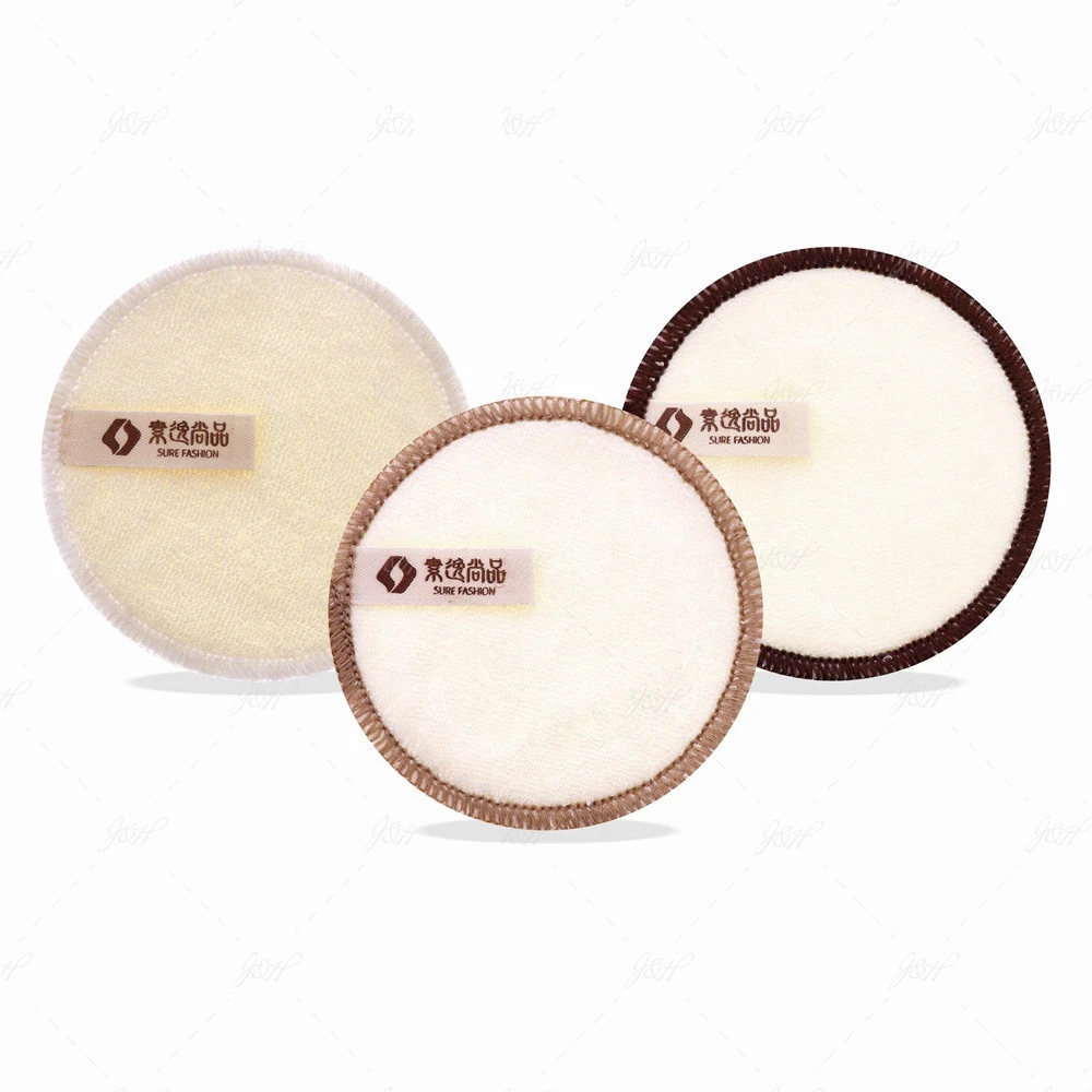 Bamboo cotton makeup remover pads