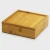 Import Bamboo Storage Box 4-Compartment Organizer with Sliding Lid from China