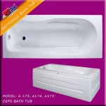 Bathtubs, Bathtub, Acrylic white bathtub, Bathroom bath tubs