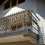 Beautiful appearance stair railings outdoor professional custom