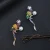 Import Beautiful brooch manufacture pearl and rhinestone enamel brid brooch from China
