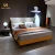 Import Bedroom furniture modern leather bed from China