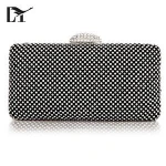 Best Bag Supplier Popular Small Crystal Fashion Purse Clutch Shoulder Evening Bag