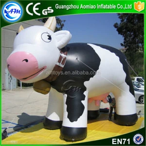 Best commercial outdoor advertising display equipment giant inflatable cow