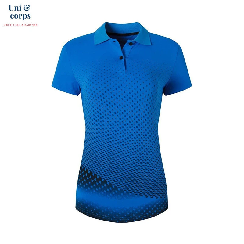 Best Price Amazon Cmpt Service Anti Stretch Sweat Wicking Women Golf Polo Sportswear Tops Tee Shirts