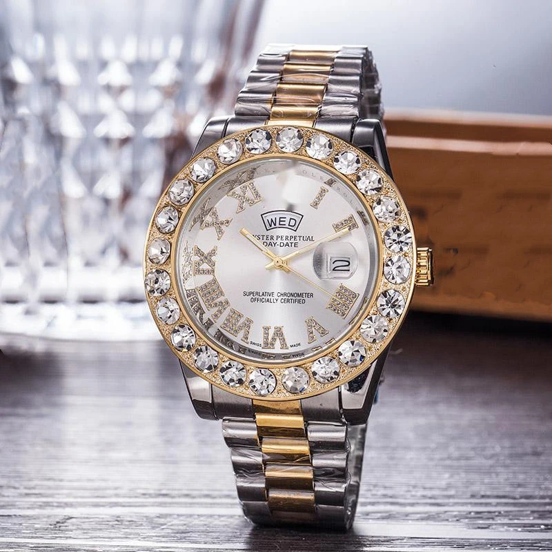 Best price high quality Rolexebl Watch Men Roles Watches Men Gold Luxury Iced Mens Watches