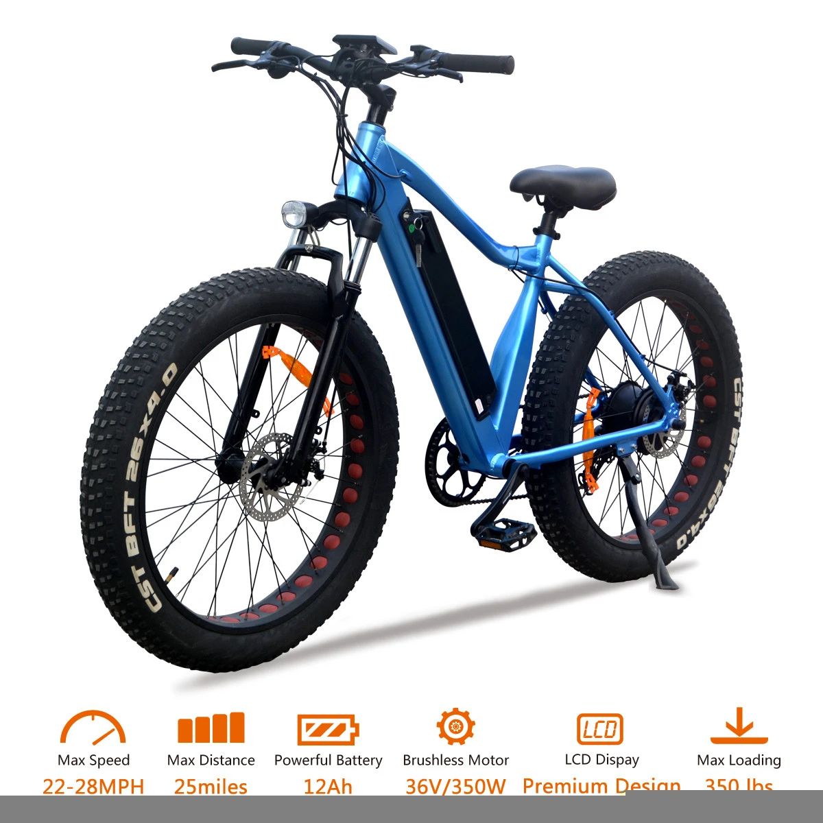 Best selling 10 speed Derailleur 26&#x27;&#x27; aluminium alloy frame 13Ah lithium battery Bafang mid drive fat electric bicycle
