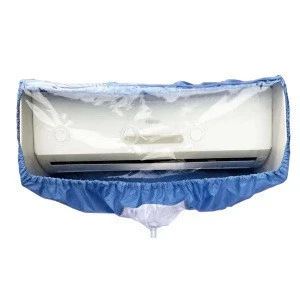 Best selling and inexpensive air conditioner waterproof cleaning cover/Low price washing bag for 2-3HP air conditioner