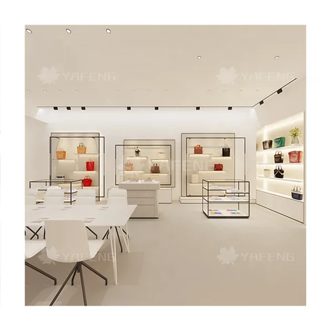 Best Selling China Customized Bag Display Cabinet Metal Display Bag Cabinet Shop Design Ideas For Handbag