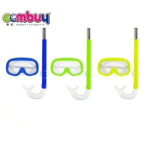 Best selling outdoor set toys summer diving glasses set swimming snorkel