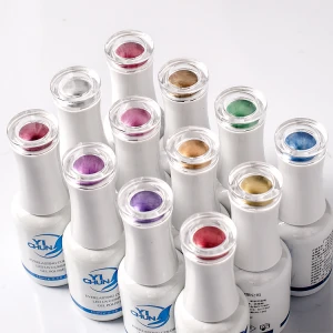 Best Selling Products 15ml High Gloss Luminous Elf 24 Colors Semipermanentes Nails Gel  Polish Nail Supplies For Nail Salon