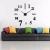 Import Big size 3D numbers DIY wall clock for whole sales from China