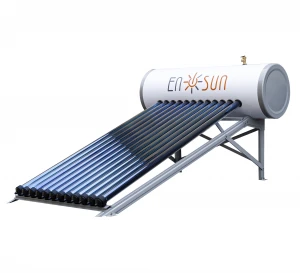 Big Water Flow Compact Galvanized Steel Pressurized Solar water heater