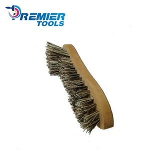 Billiard Brush with Natural Horsehair and Solid Wood Premium Quality Wooden Handle for Pool and Snooker