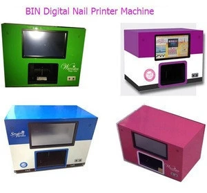 BIN Trendy Salon digital label printer digital nail printer with PC