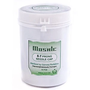 BioTouch Mosaic Sterilized 5-7 Prong Needle Cap (50pcs) MNCR7