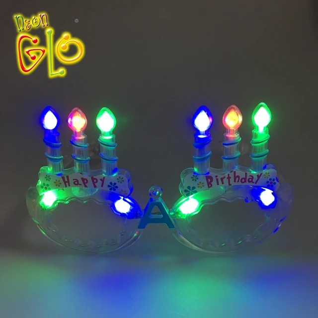 Birthday Party Supplies Led Gift Light Up Glasses Light Toys