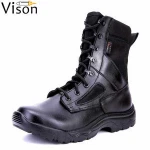 Black color ultralight hunting Chinese PLA army Military  Men's Boots shoes