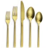 black cutlery, rose gold matte flatware, copper cutlery
