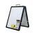 Import Black Magnetic Double Sided Small Dry Erase White Board Whiteboard with 3 White Board Markers and Dry Eraser for Home Office from China