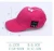 Import Bluetooth music baseball cap sun hat sports outdoor cap/high quality embroidery Hiphop music Bluetooth snapback cap from China